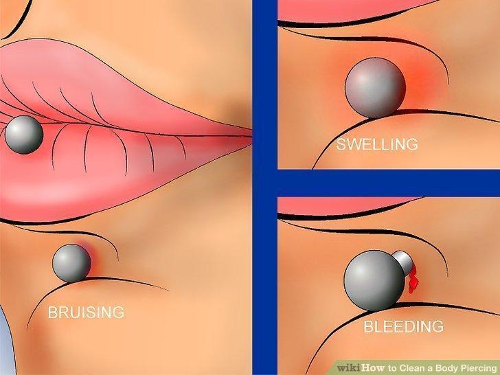 How to keep your piercings clean?