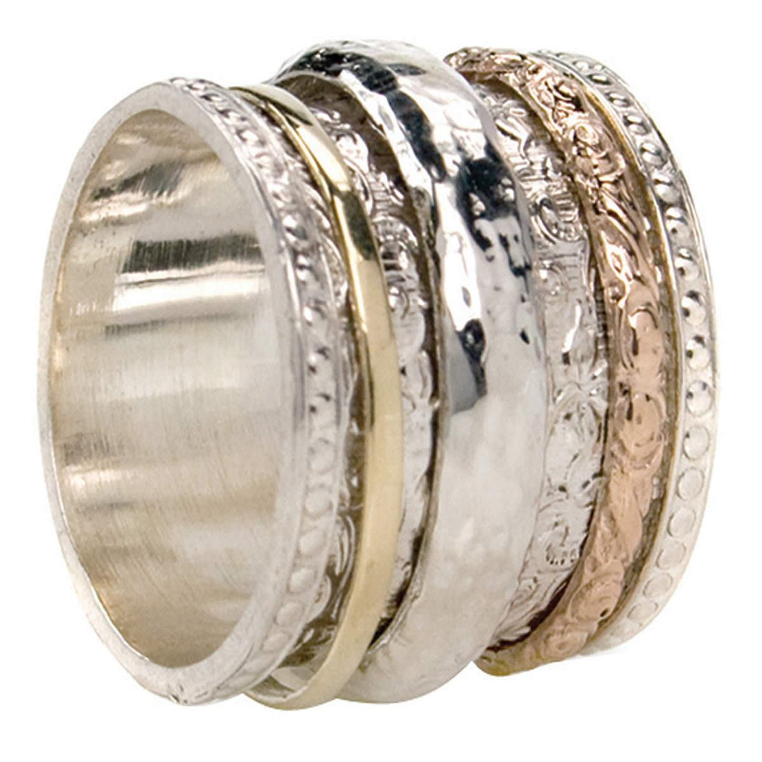 Say good bye to your worries with Spinner Rings