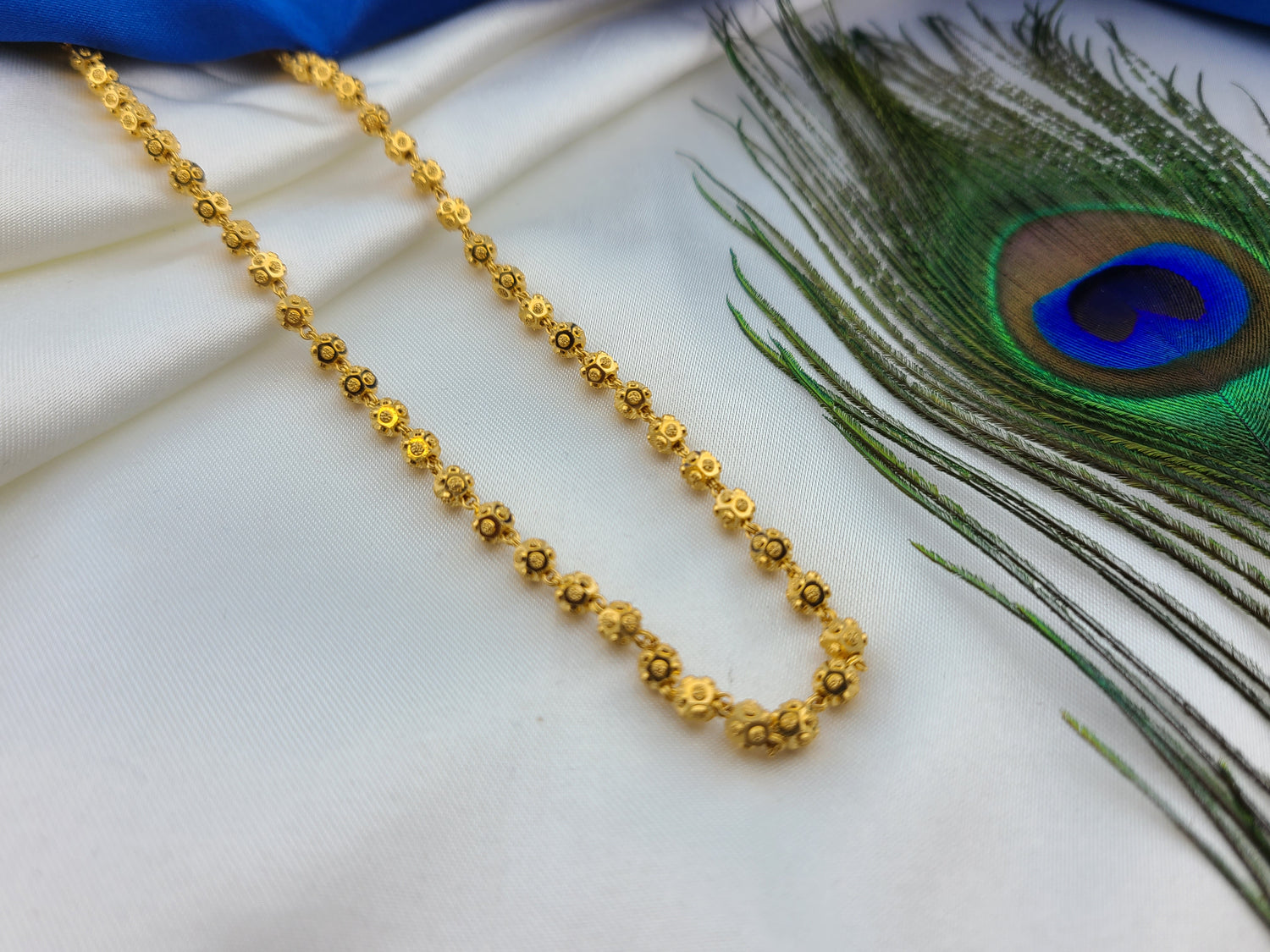 Beaded Mala Ball Chains