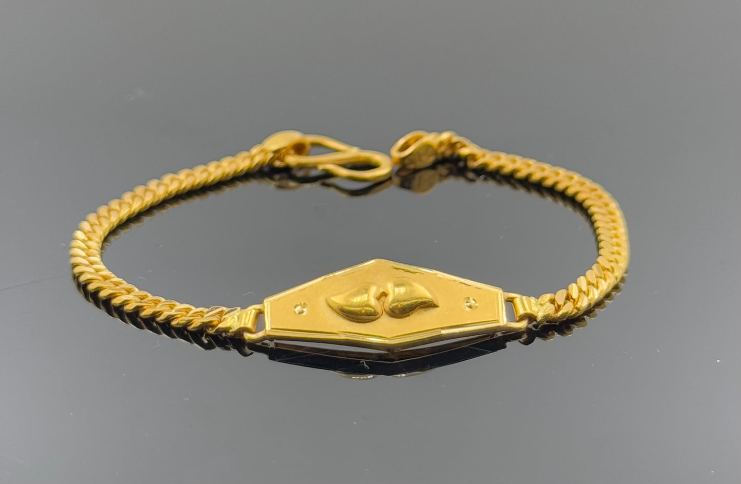 22k Children Geometric Besign Bracelet BBB10