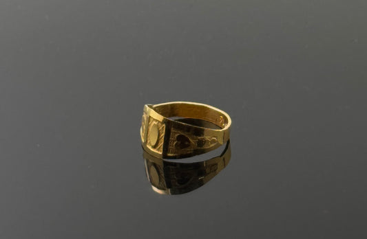 22k Simple Geometric Children Ring BBR10