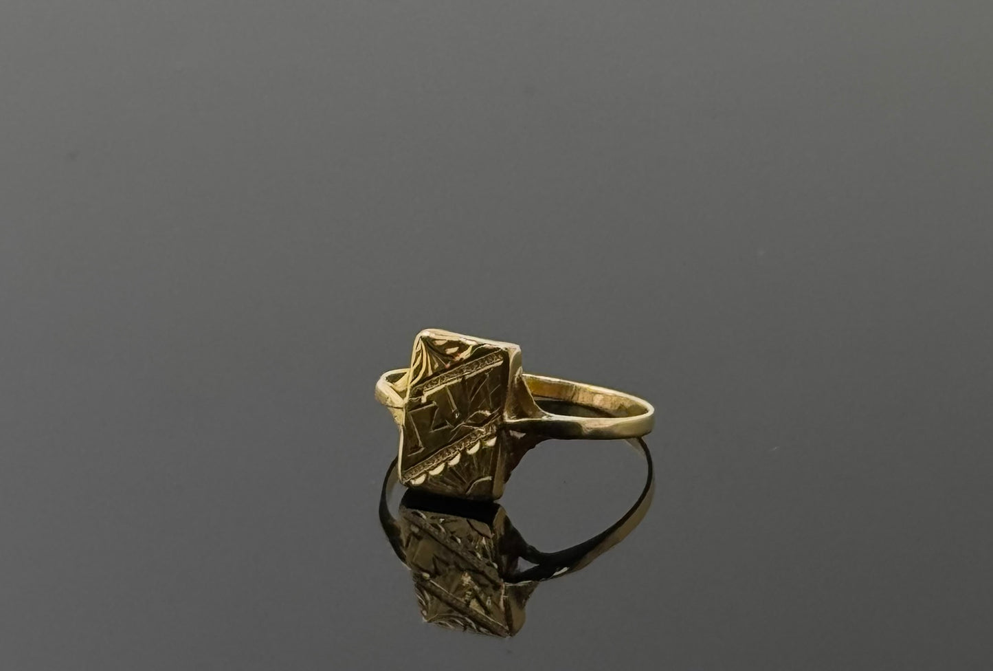 22k Simple Geometric Children Ring BBR18