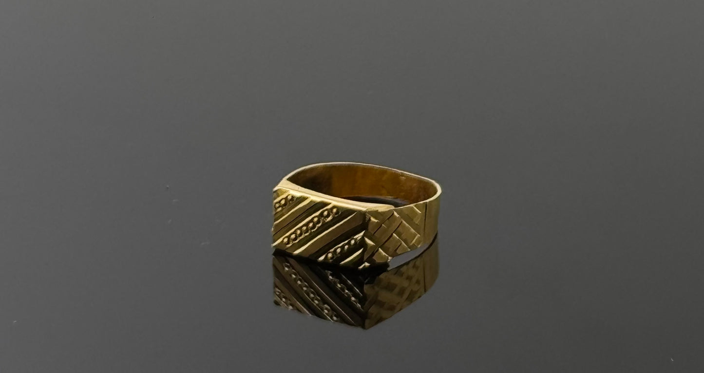 22k Simple Geometric Children Ring BBR21