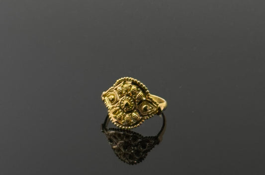 22k Simple Floral Children Ring BBR32