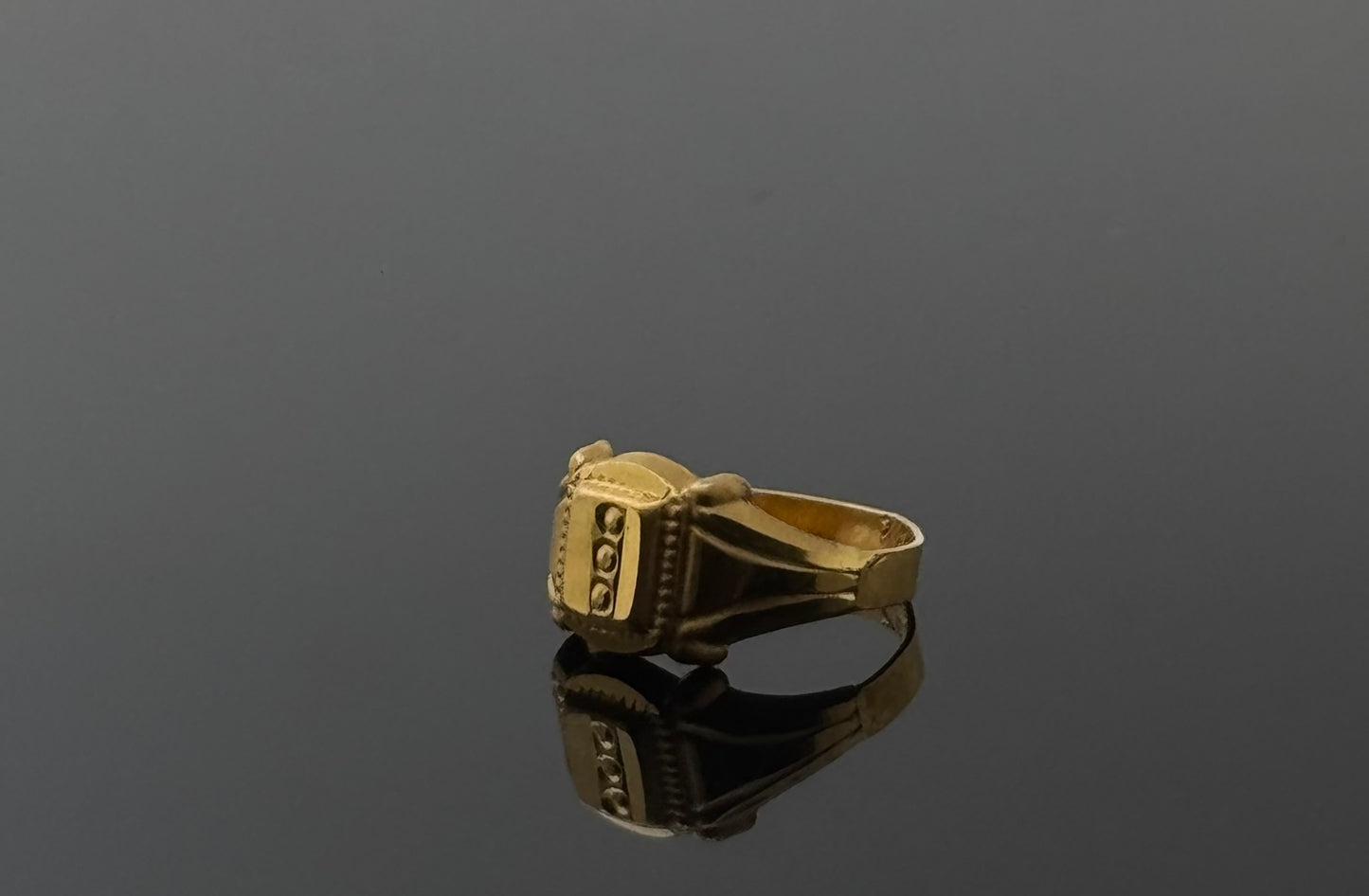 22k Simple Geometric Children Ring BBR43