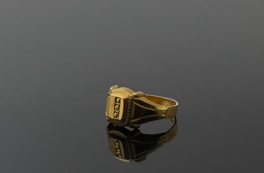 22k Simple Geometric Children Ring BBR43