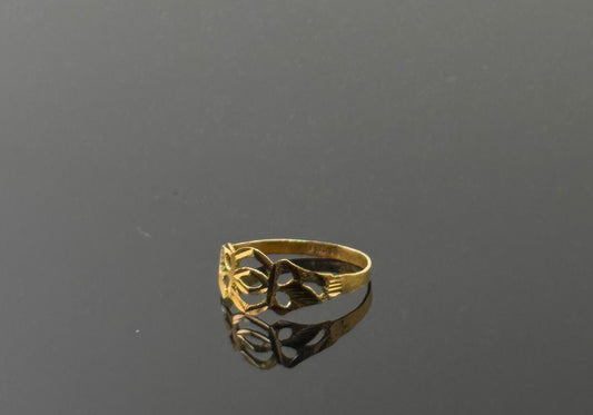 22k Simple Geometric Children Ring BBR45