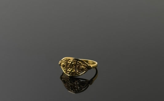 22k Simple Floral Children Ring BBR46