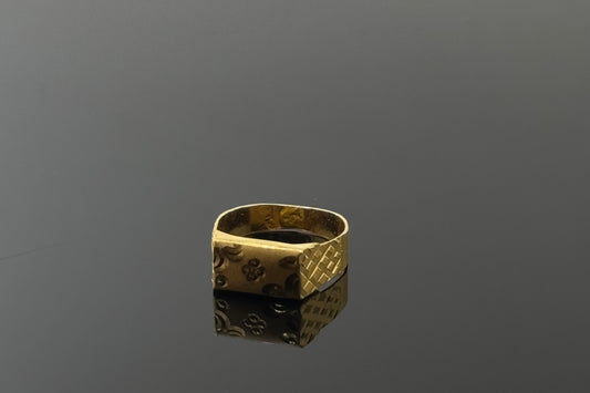 22k Simple Geometric Children Ring BBR51