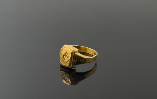 22k Simple Geometric Children Ring BBR56