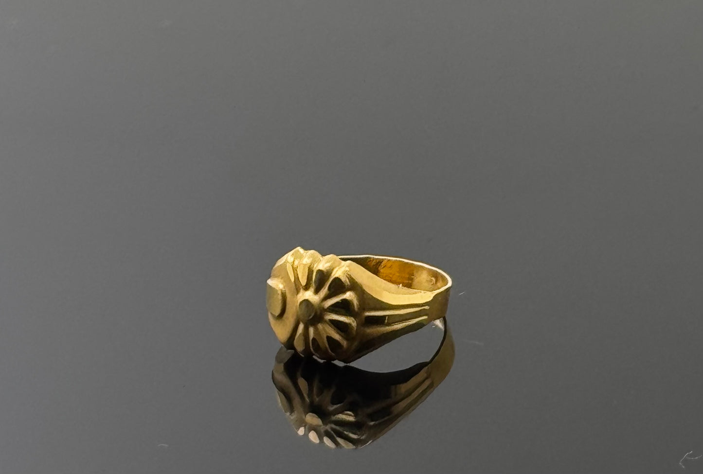 22k Simple Geometric Children Ring  BBR6