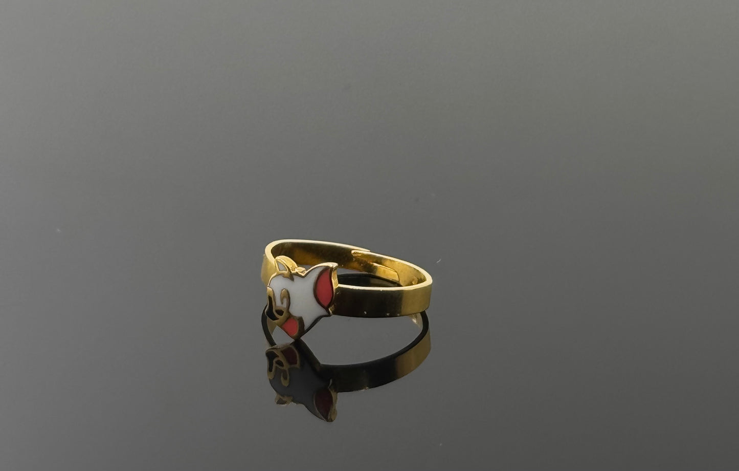 21k Simple Children Adjustable Ring BBR64