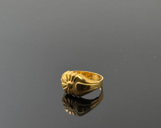 22k Simple Geometric Children Ring  BBR8