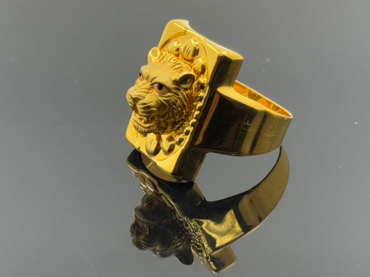 22k Elegant Men Panther Ring gr1362