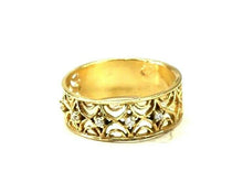 22k Ring Solid Gold ELEGANT Charm Ladies Band SIZE 7.5 "RESIZABLE" r2926mon - Royal Dubai Jewellers