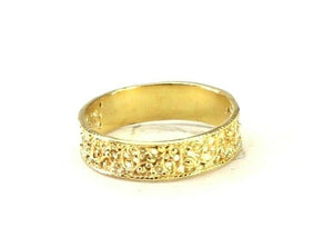 22k Ring Solid Gold ELEGANT Charm Ladies Band SIZE 8 "RESIZABLE" r2935mon - Royal Dubai Jewellers