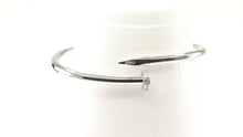 18k Bracelet Solid Gold Simple Charm Long Nail Design Size 2.8 inch B1075 - Royal Dubai Jewellers