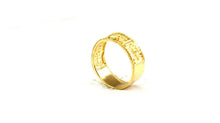 22k Ring Solid Gold ELEGANT Charm Ladies Band SIZE 11.5 "RESIZABLE" r2573mon - Royal Dubai Jewellers