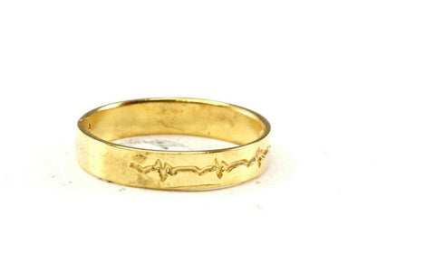 22k Ring Solid Gold ELEGANT Charm Ladies Band SIZE 11.25 "RESIZABLE" r2583mon - Royal Dubai Jewellers