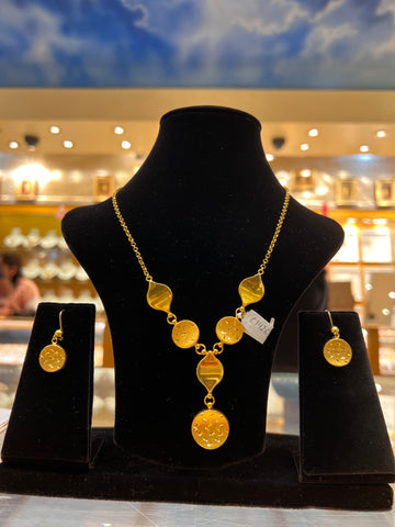 Gold Necklace Set design online catalog