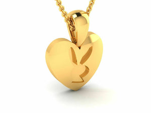 22k Pendant Solid Yellow Gold Ladies Jewelry Elegant Bunny Shape Design CCGP3 - Royal Dubai Jewellers