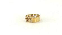 22k Ring Solid Gold ELEGANT Charm Ladies Band SIZE 7.5 "RESIZABLE" r2926mon - Royal Dubai Jewellers