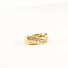 22k Ring Solid Gold ELEGANT Charm Ladies Ring SIZE 5-3/4 "RESIZABLE" r2180 - Royal Dubai Jewellers