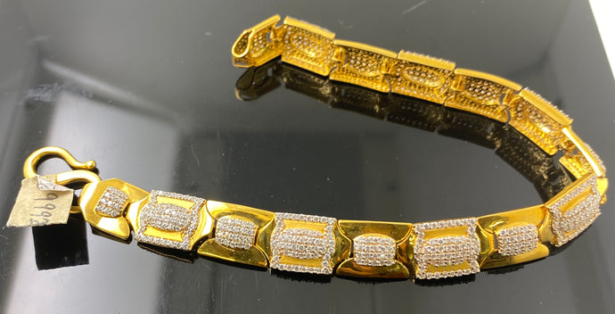 22k Gemstone Bracelet JGS-2012-03547 – Jewelegance