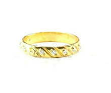 22k Ring Solid Gold ELEGANT Charm Ladies Band SIZE 7.5 "RESIZABLE" r2563mon - Royal Dubai Jewellers