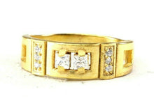 22k Ring Solid Gold ELEGANT Charm Men Band SIZE 10.25 "RESIZABLE" r2589mon - Royal Dubai Jewellers