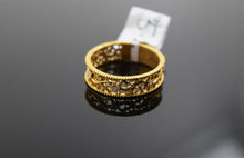 22k Ring Solid Gold ELEGANT Charm Ladies Simple Ring SIZE 7 "RESIZABLE" r2098 - Royal Dubai Jewellers