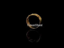 22k Ring Solid Gold ELEGANT Charm Ladies Band SIZE 7.5 "RESIZABLE" r2926mon