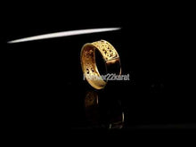 22k Ring Solid Gold ELEGANT Charm Ladies Band SIZE 11.5 "RESIZABLE" r2573mon