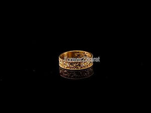 22k Ring Solid Gold ELEGANT Charm Ladies Simple Ring SIZE 7 "RESIZABLE" r2098