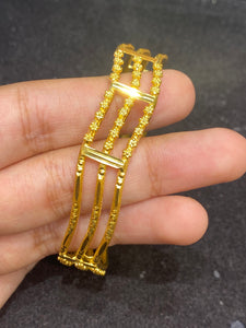 22k gold bangle - Royal Dubai Jewellers